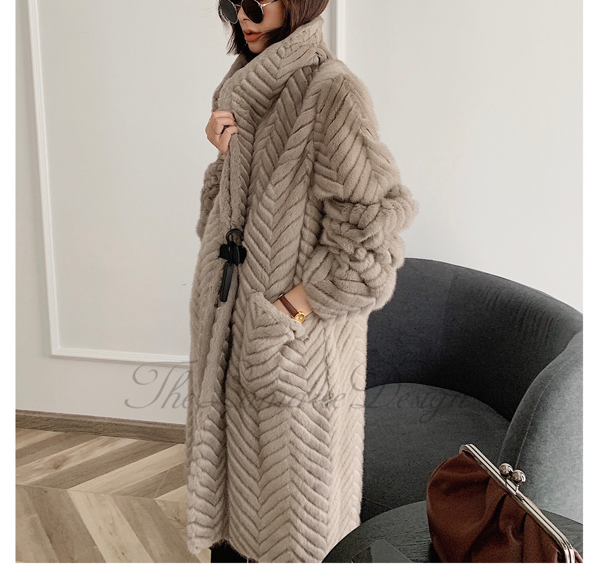 Danish mink fur coat