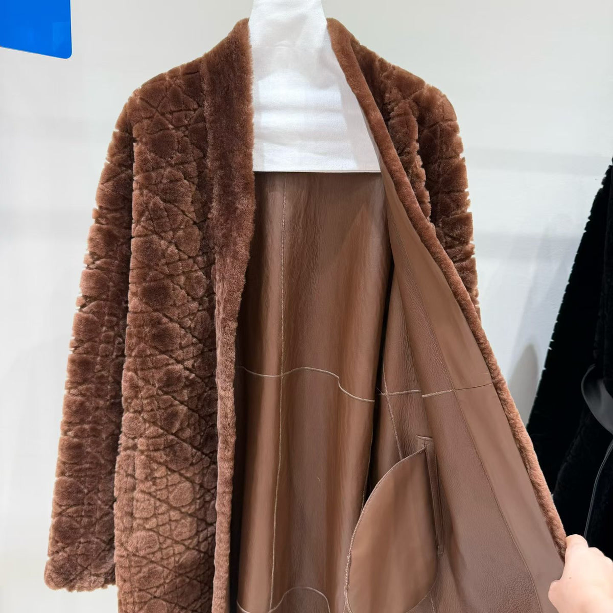 Sheepskin coat