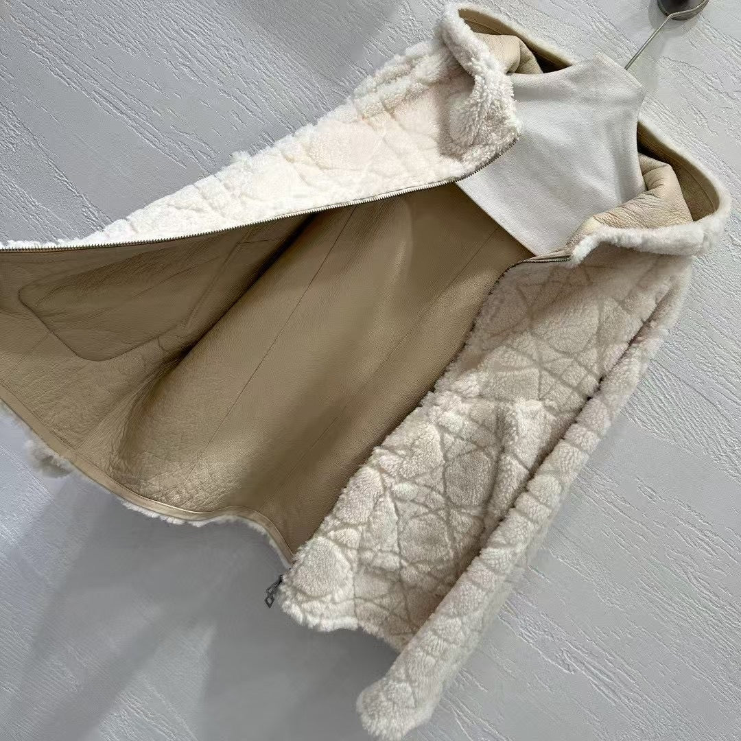 Sheepskin coat