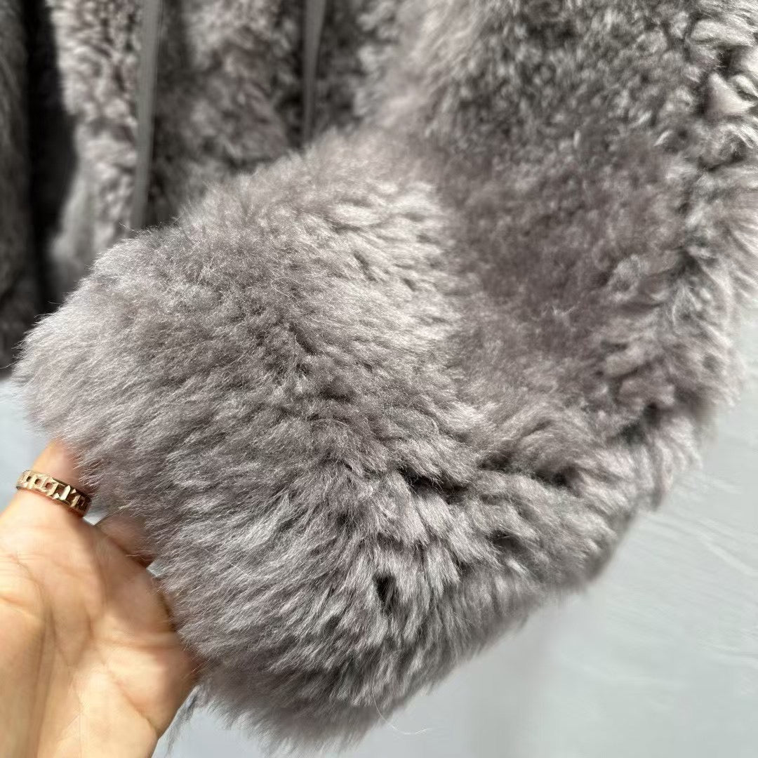 Sheepskin jacket