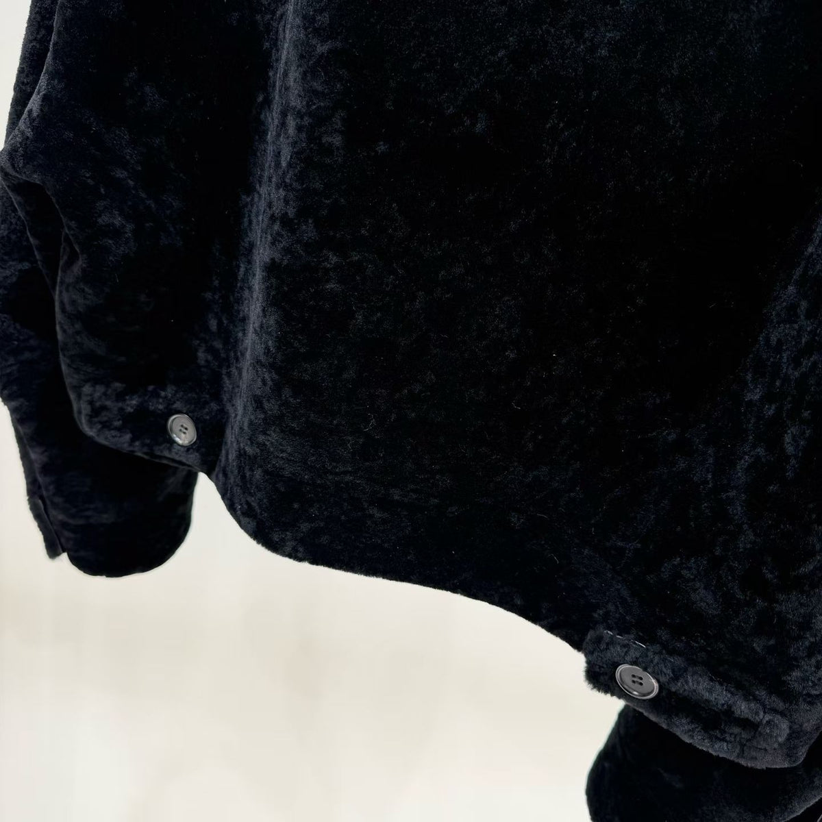 Sheepskin coat