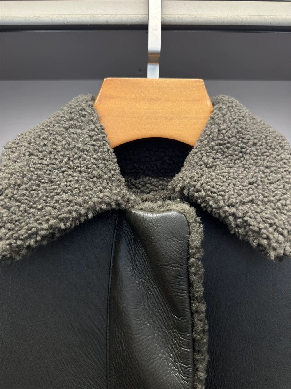 Sheepskin coat