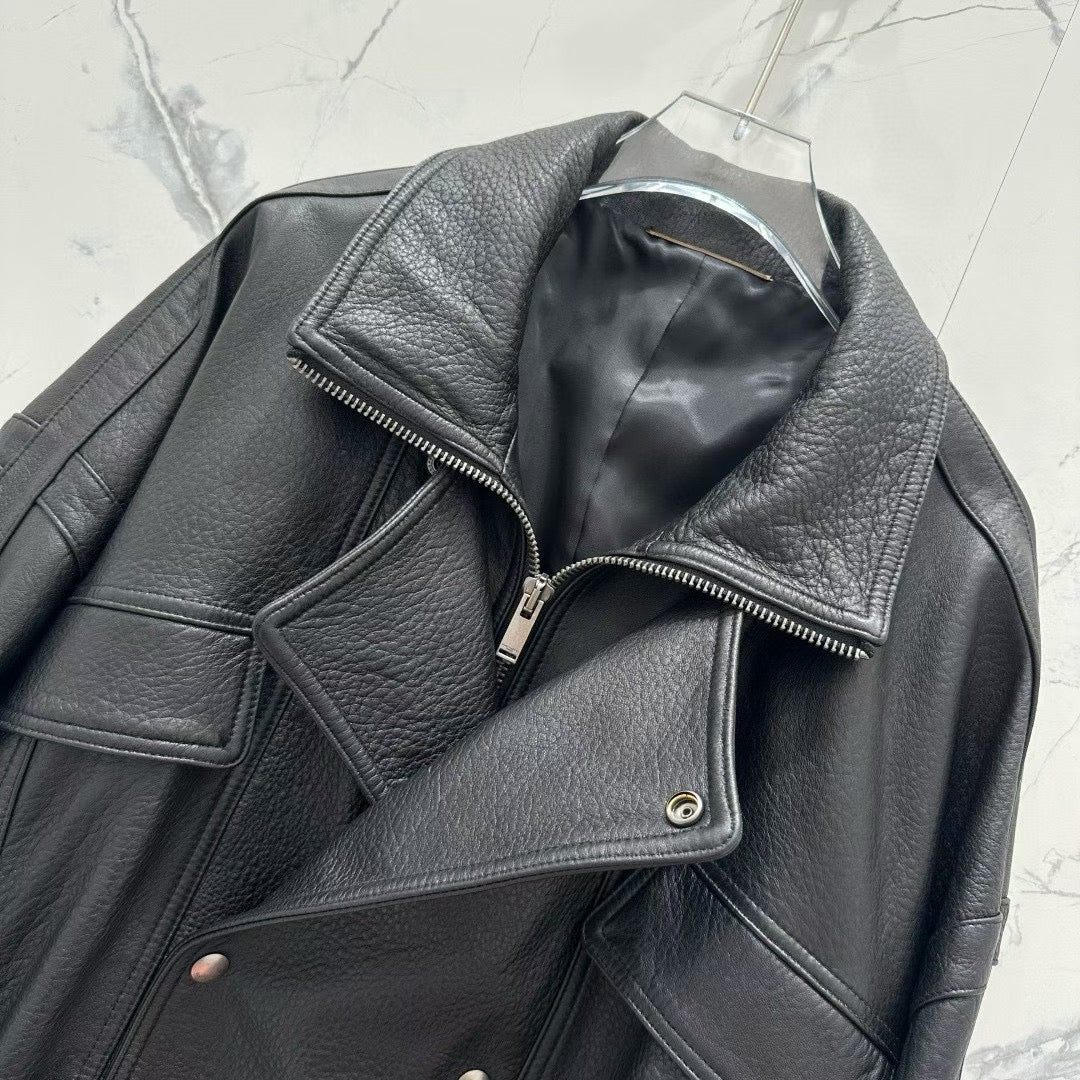 Leather jacket