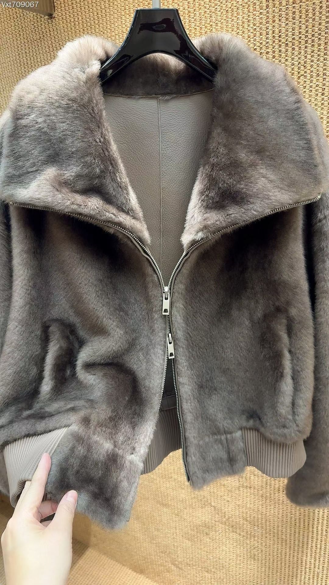 Sheepskin jacket