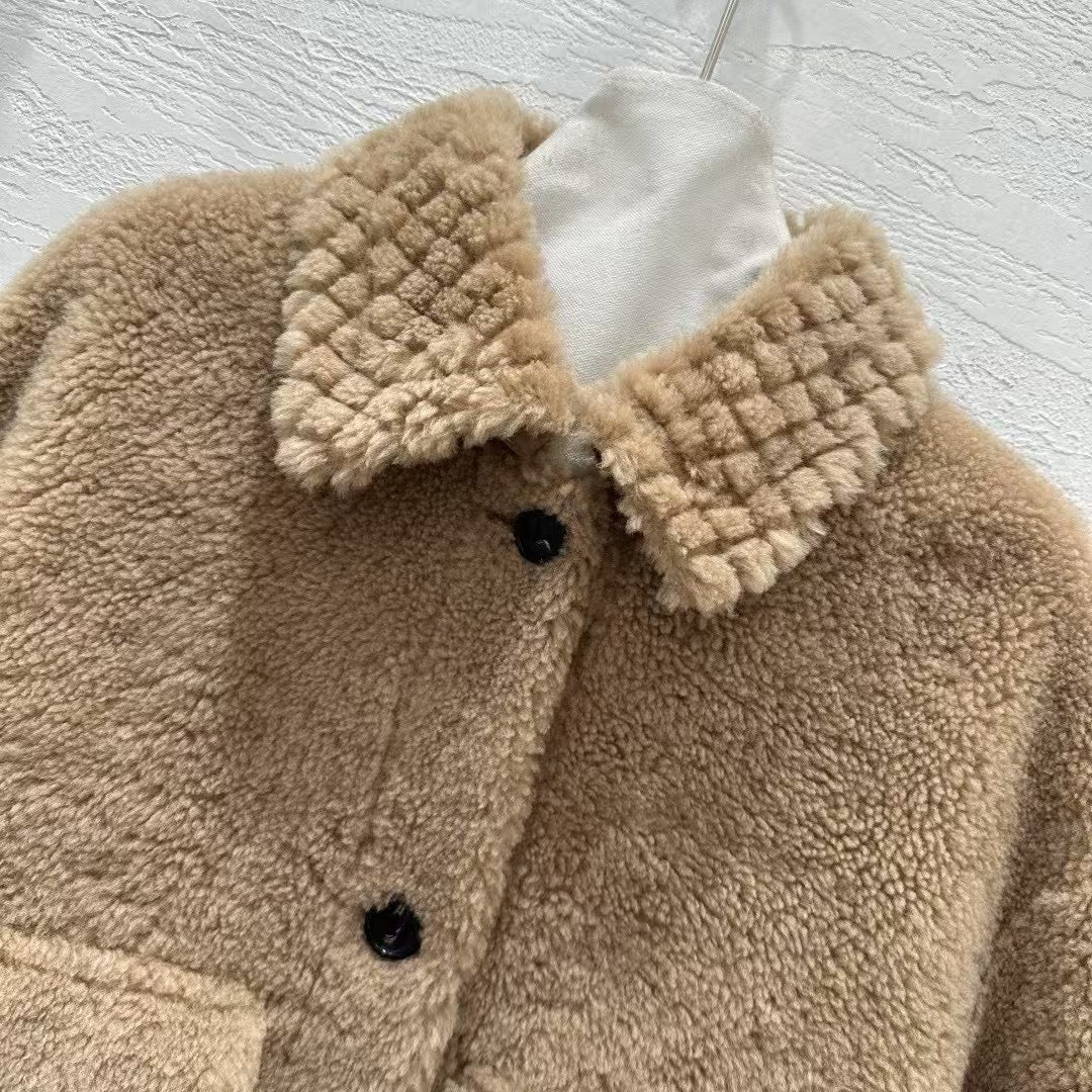 Sheepskin coat