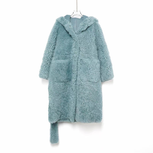 Sheepskin coat