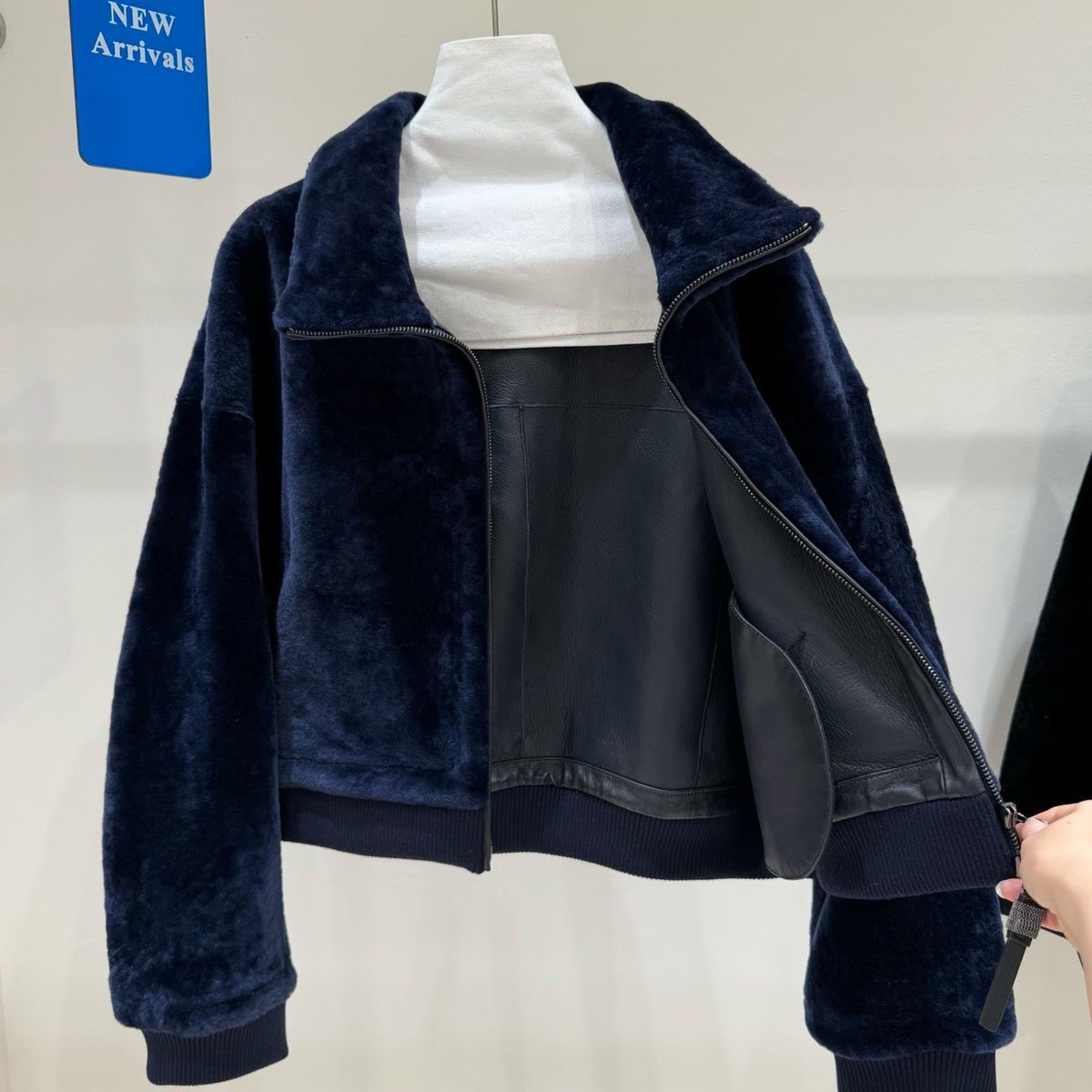 Sheepskin jacket