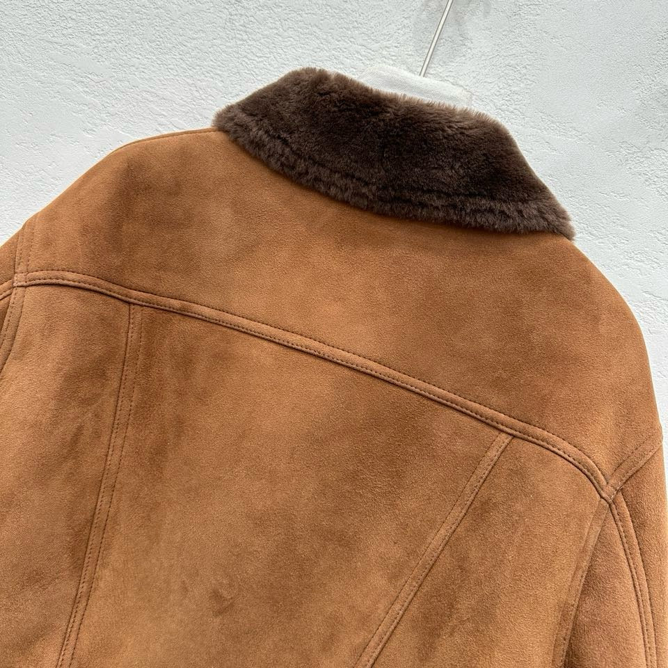 Sheepskin jacket