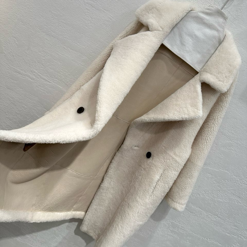 Sheepskin coat