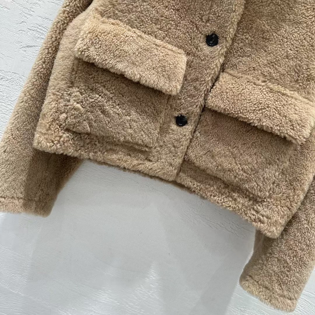 Sheepskin coat