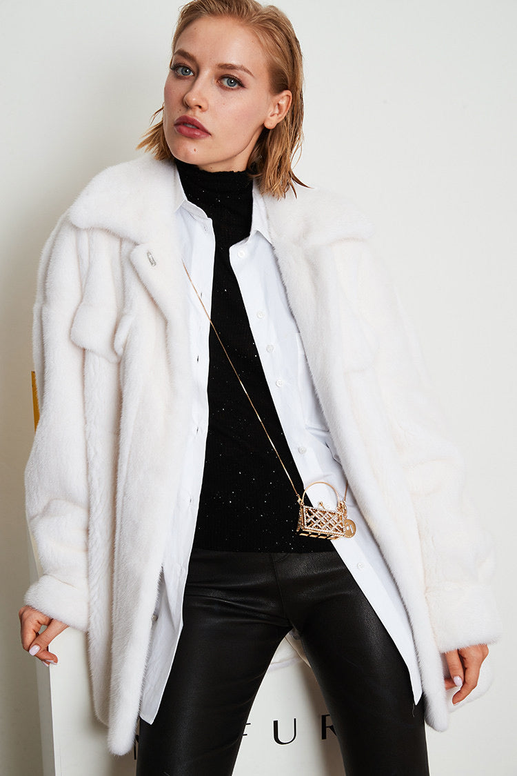 Danish mink fur jacket