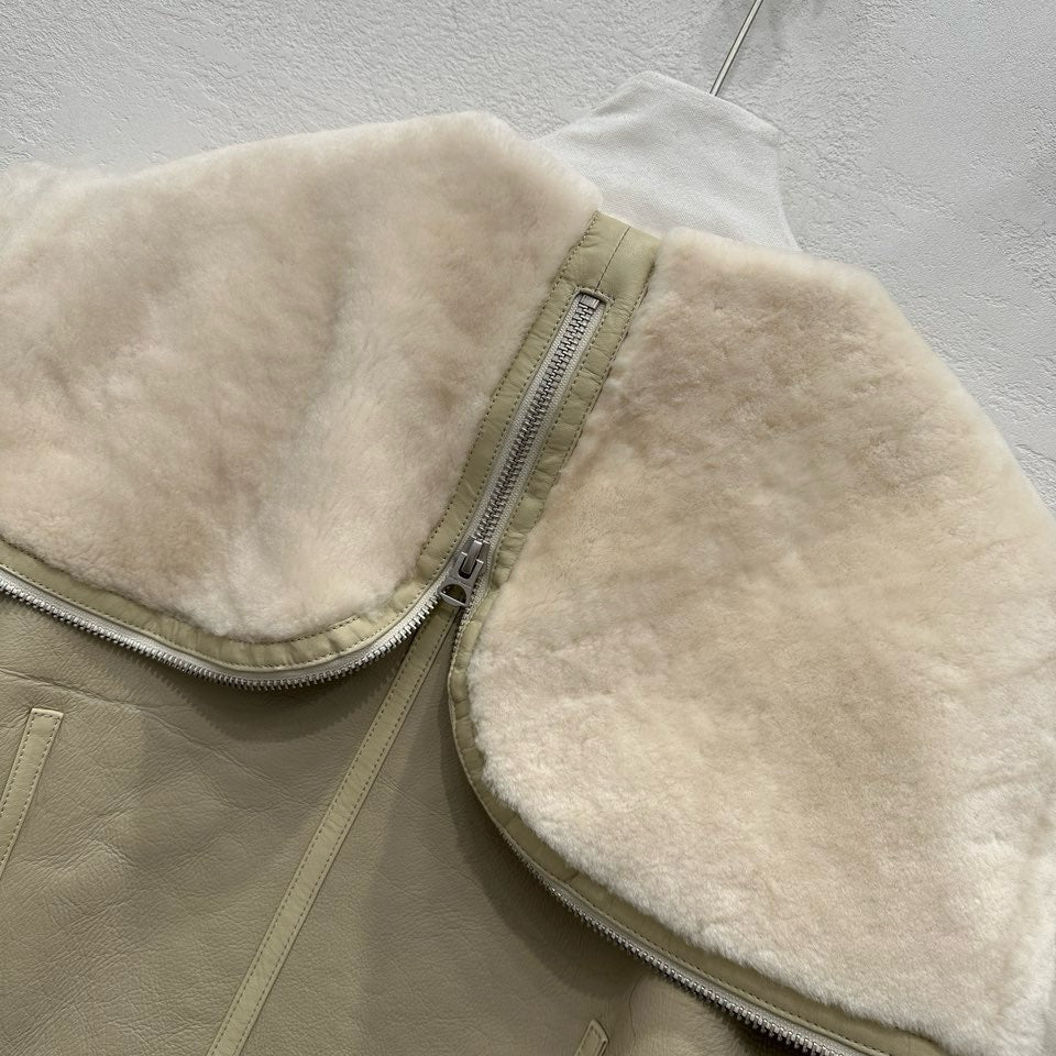 Sheepskin jacket