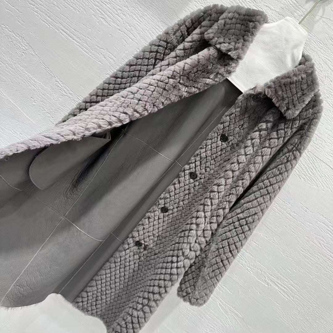 Sheepskin coat