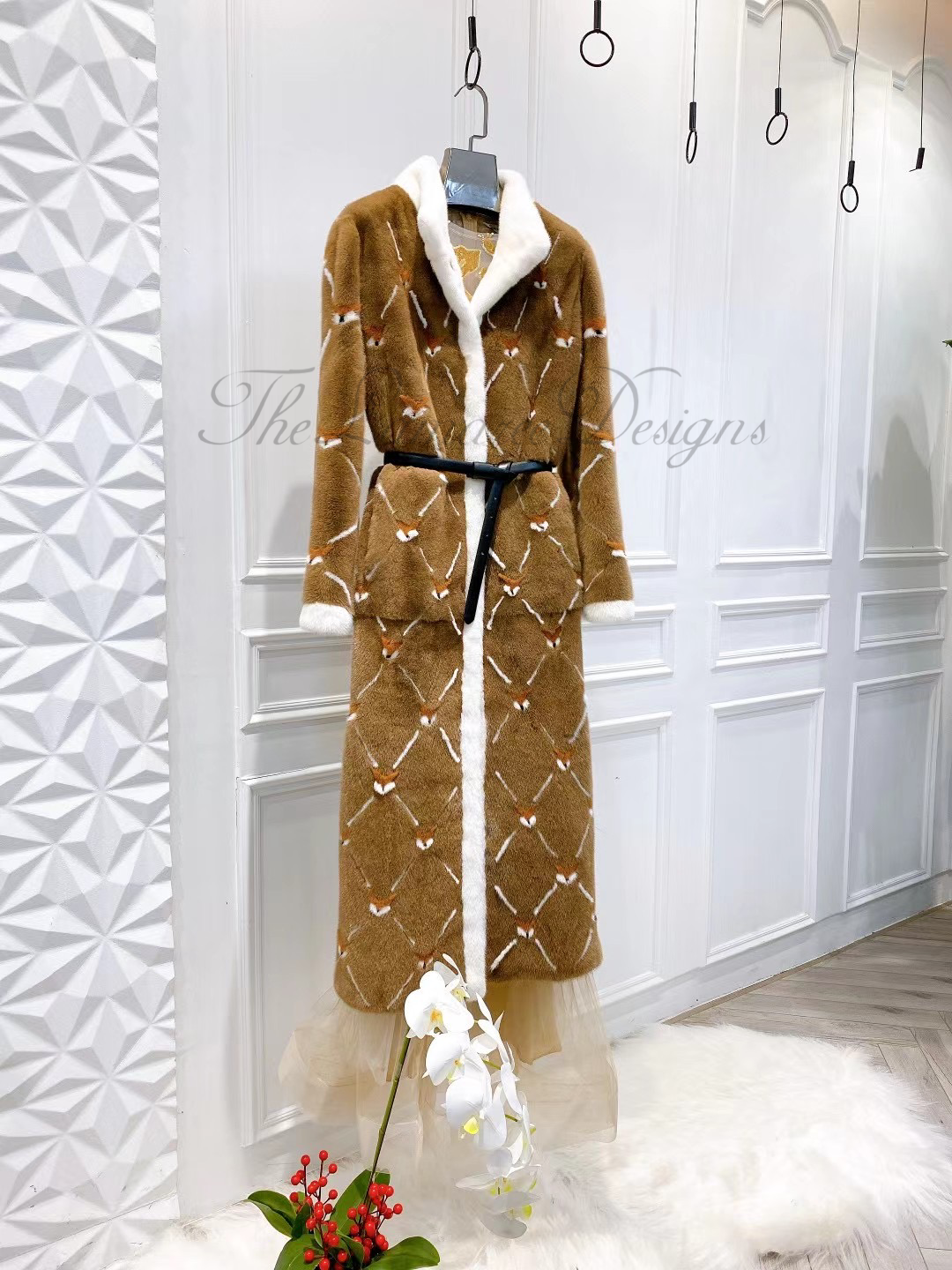 Danish mink fur coat