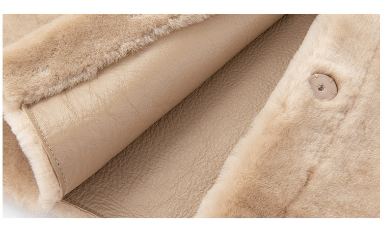 Sheepskin coat