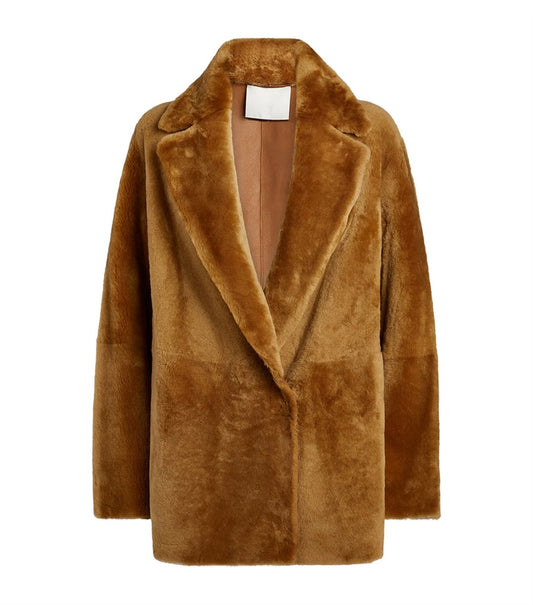 Sheepskin coat