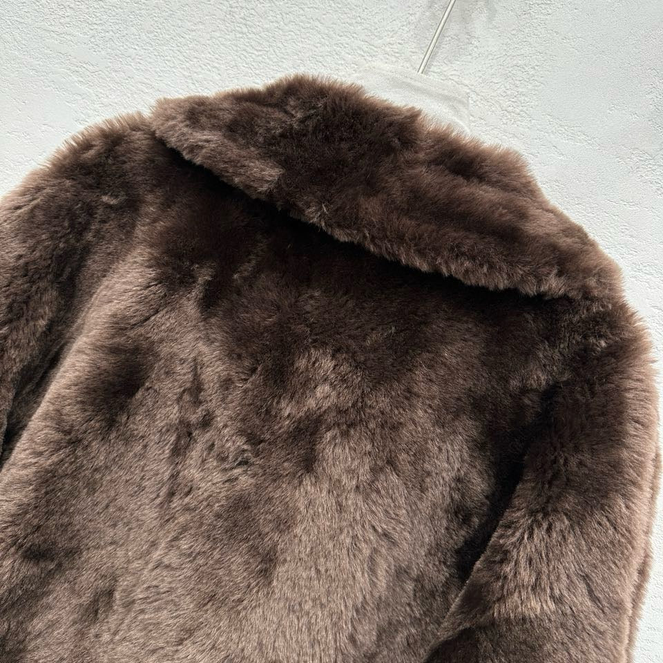 Sheepskin coat