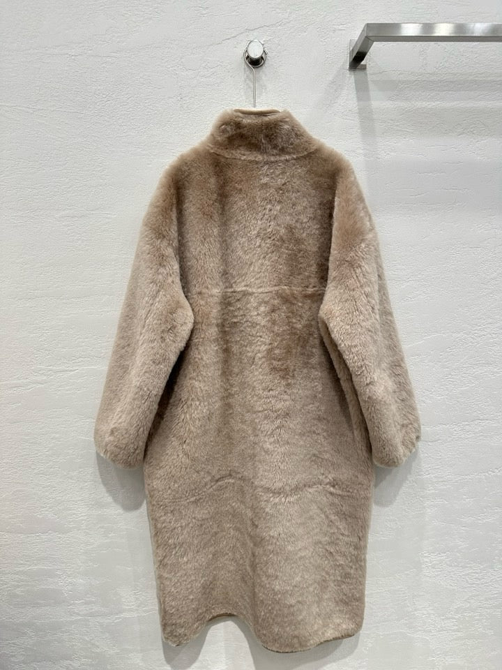 Sheepskin coat