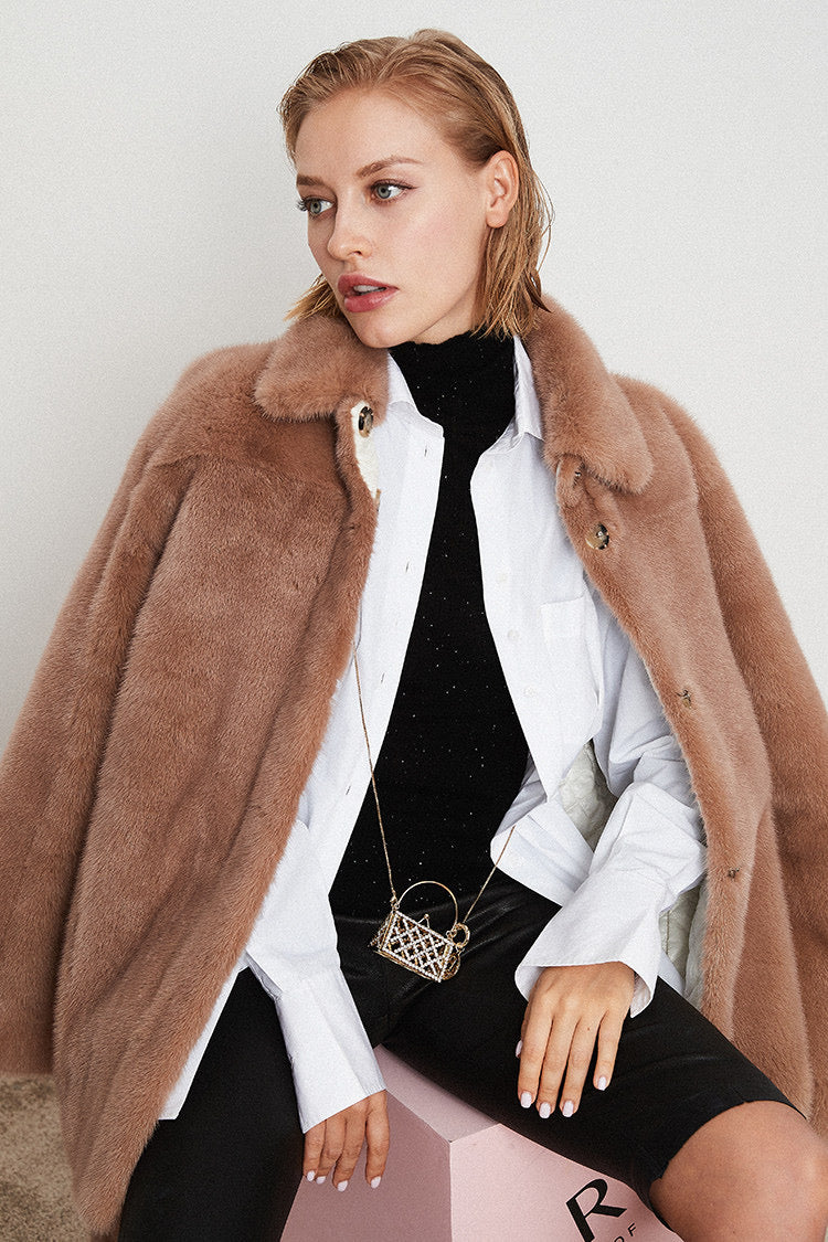 Danish mink fur coat