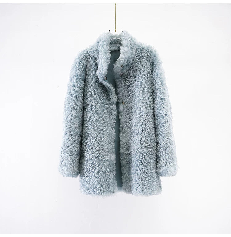 Sheepskin coat