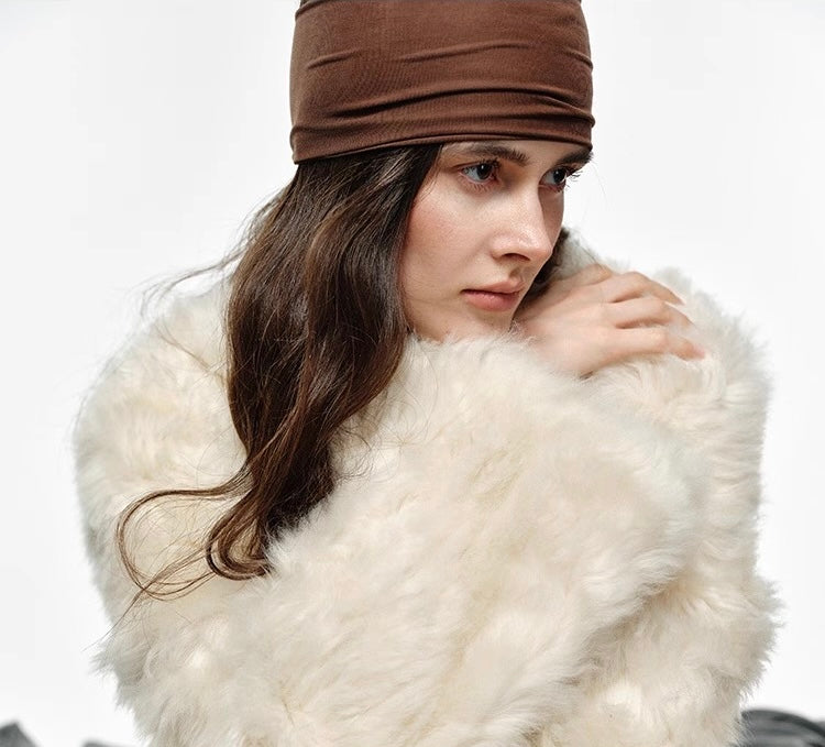 Sheepskin coat