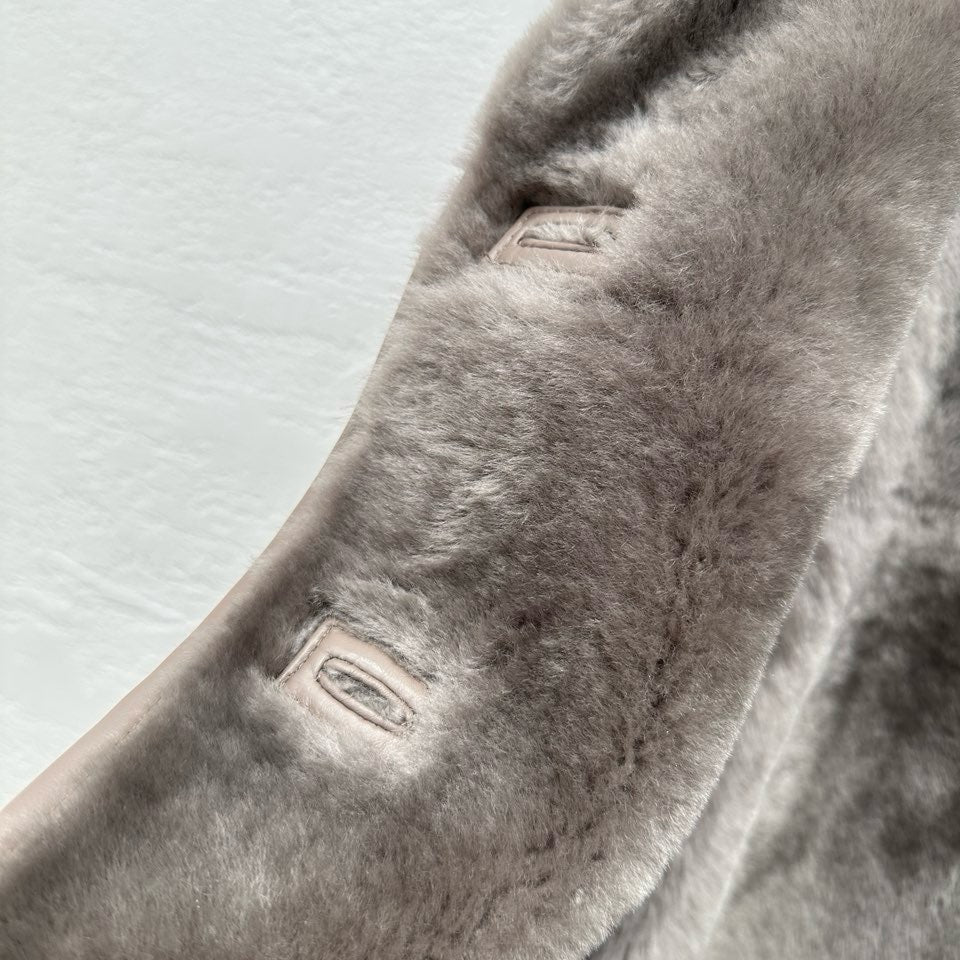 Sheepskin coat