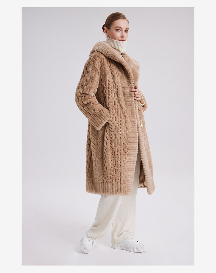 Danish mink fur coat