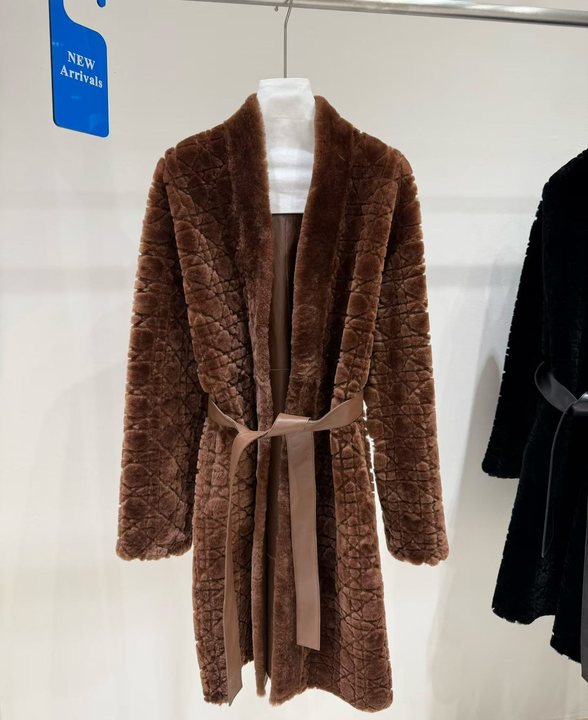 Sheepskin coat