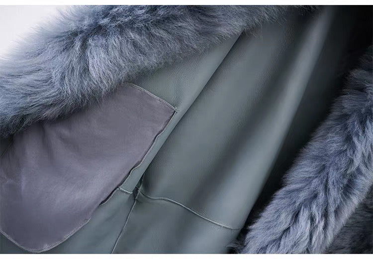 Sheepskin coat