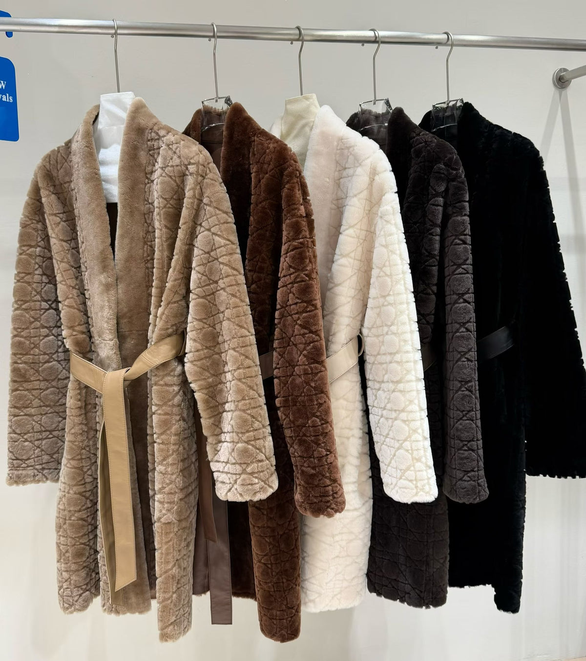 Sheepskin coat