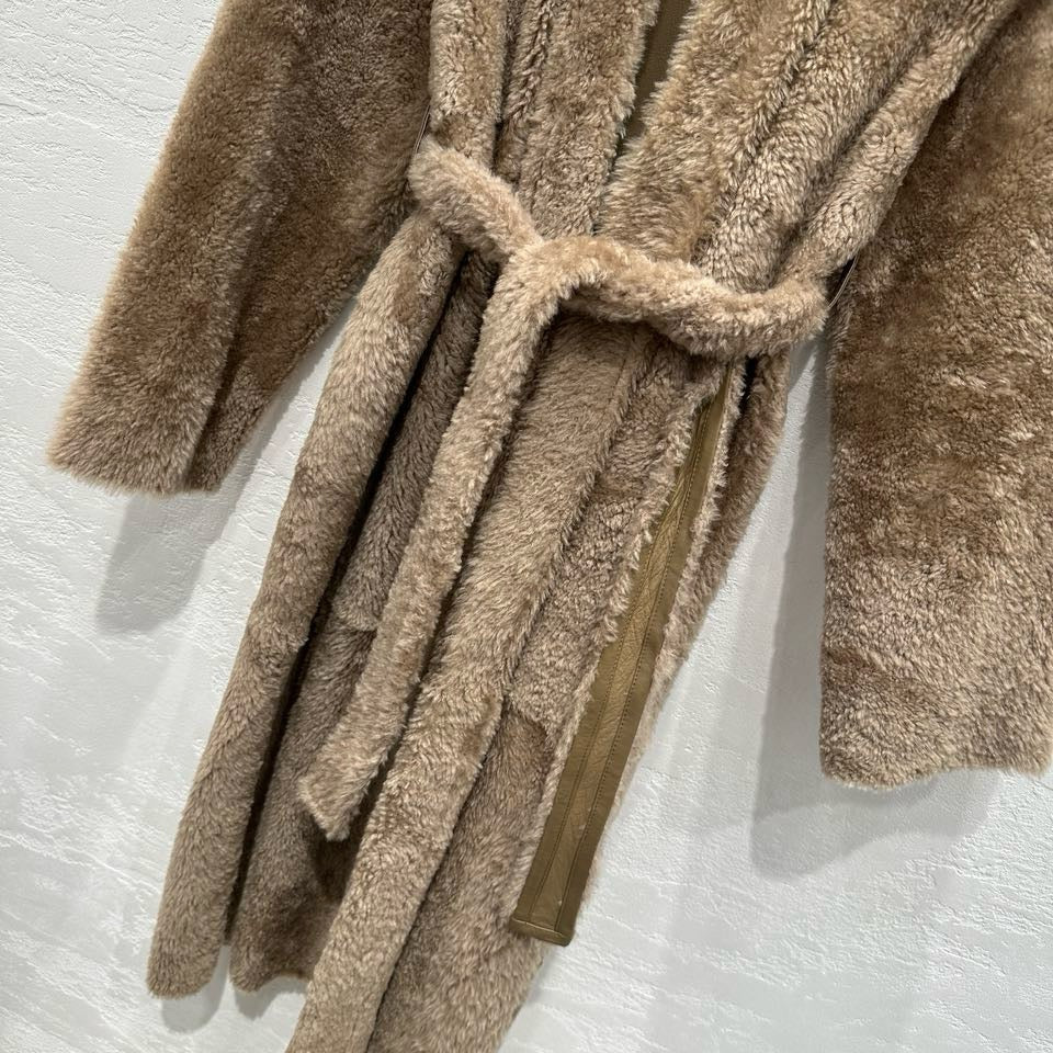 Sheepskin coat