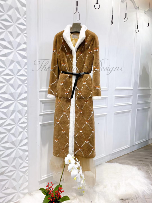 Danish mink fur coat