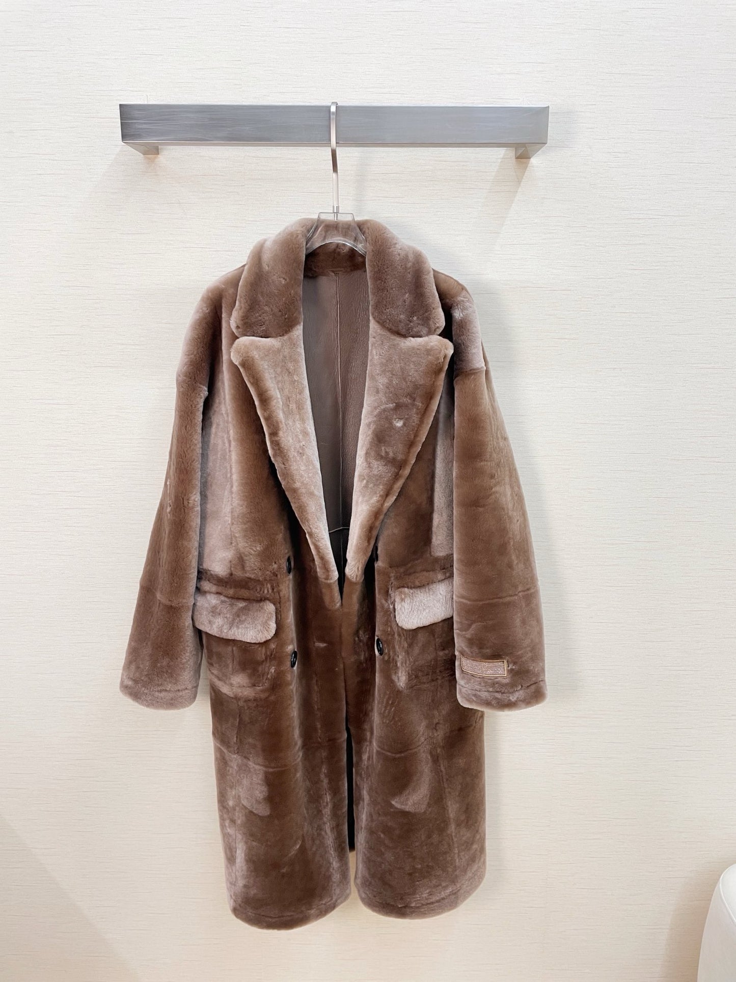 Sheepskin coat