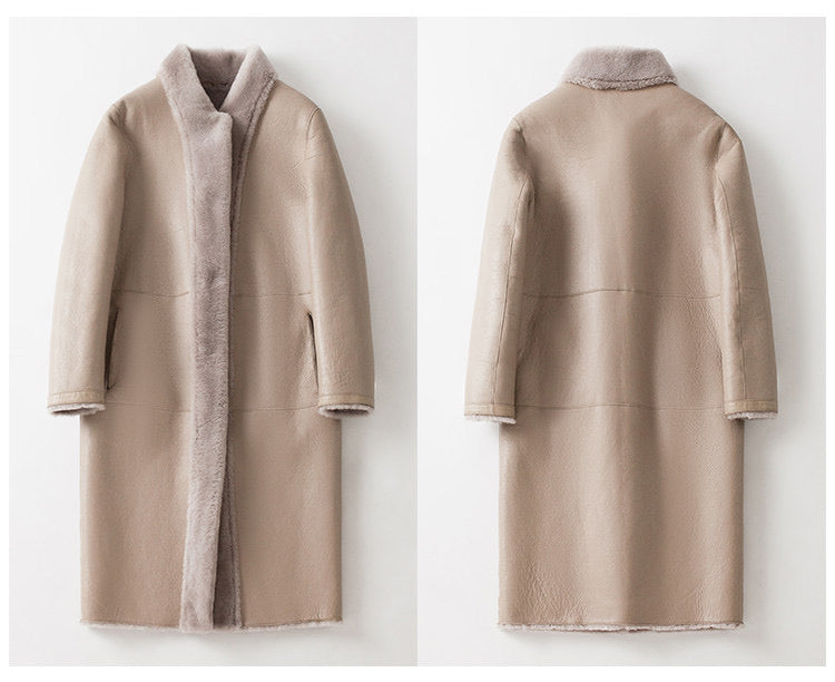 Sheepskin coat