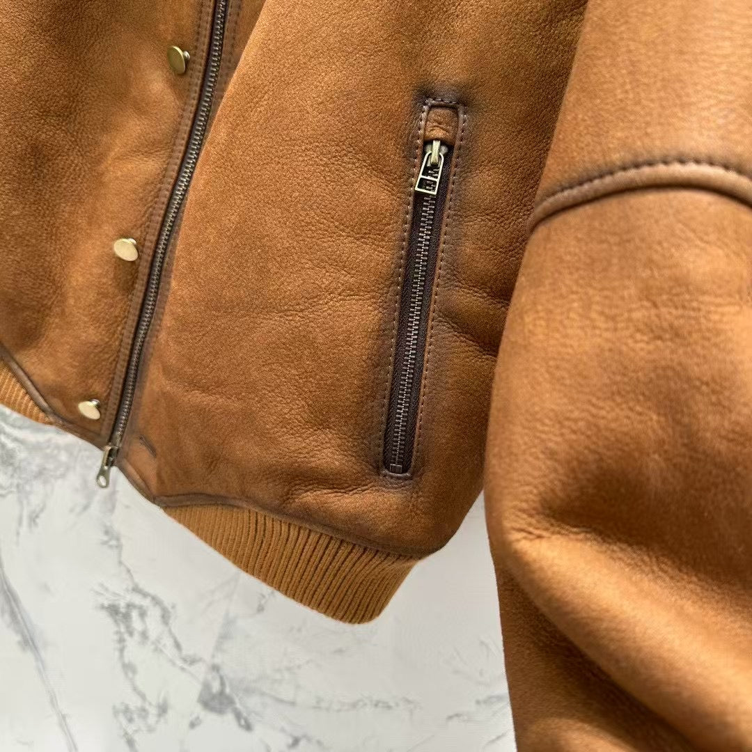 Sheepskin jacket