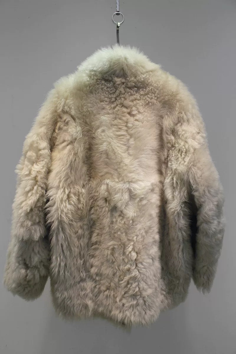 Sheepskin coat