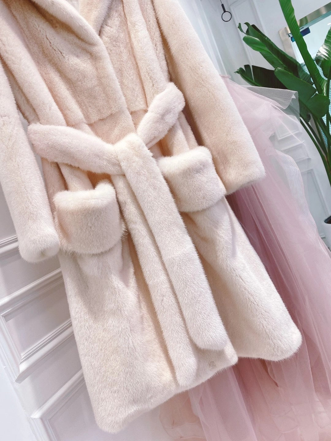 Danish mink fur coat