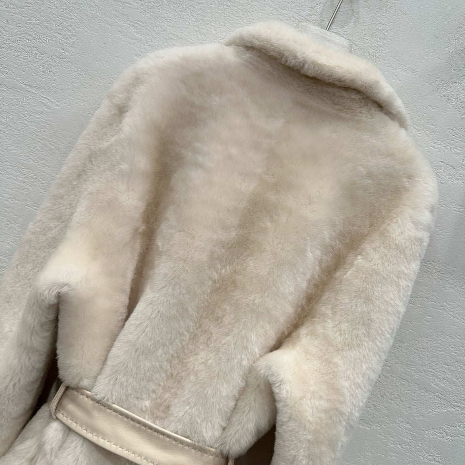 Sheepskin coat