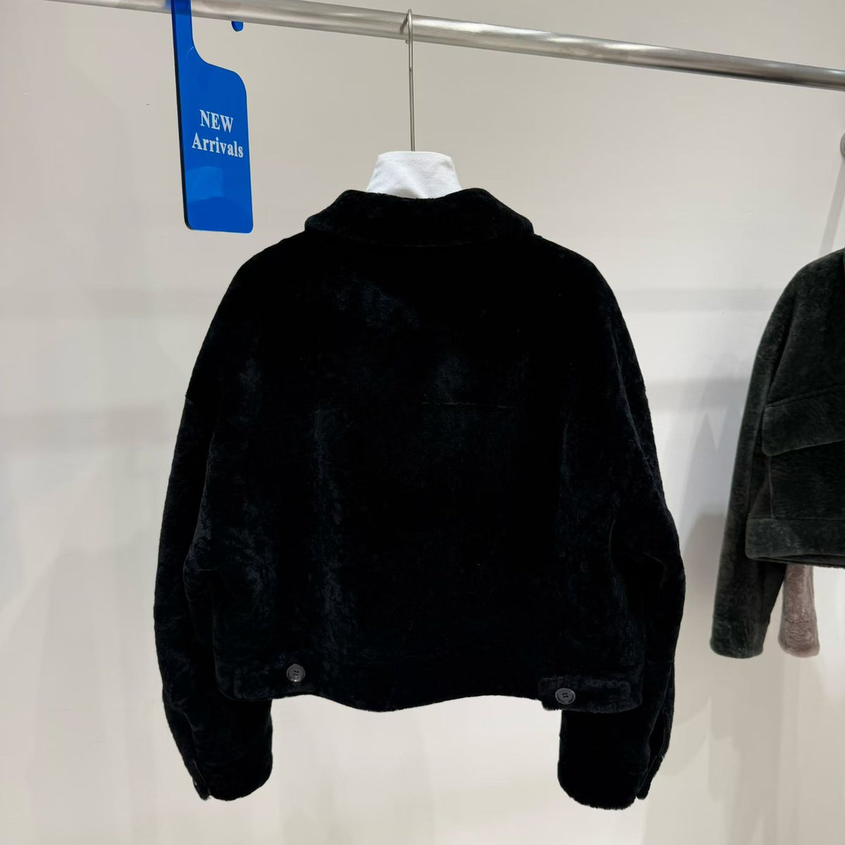 Sheepskin coat