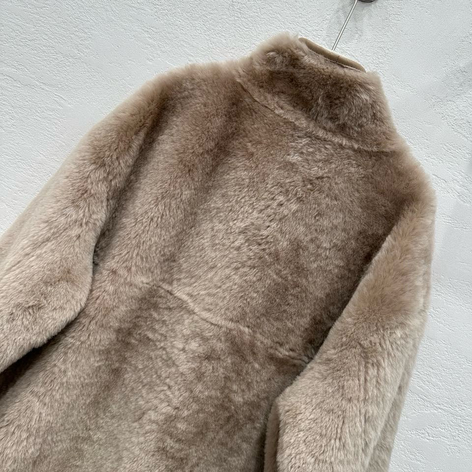 Sheepskin coat