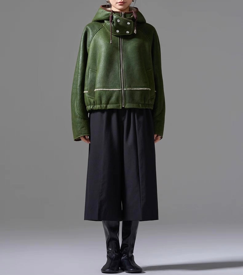 Sheepskin jacket