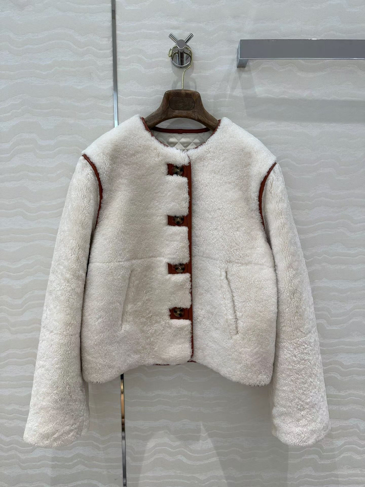 Sheepskin coat