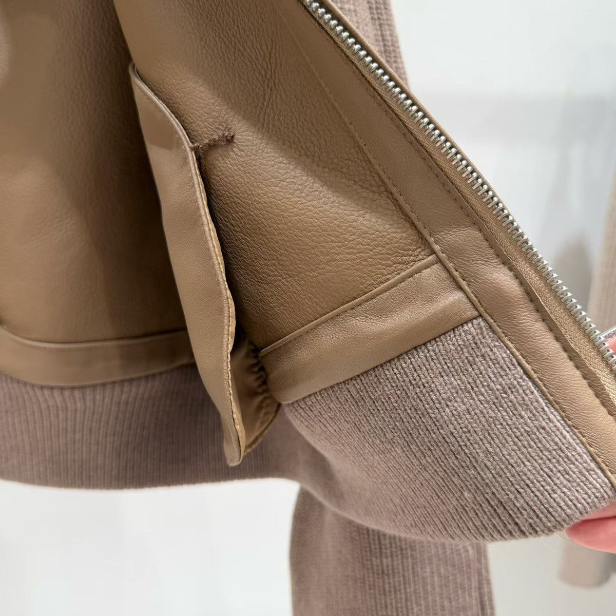 Sheepskin jacket