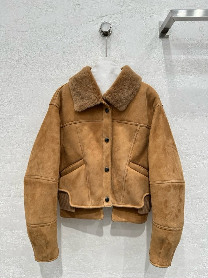 Sheepskin jacket