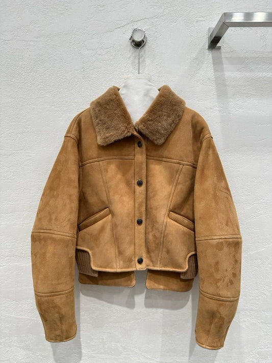 Sheepskin jacket