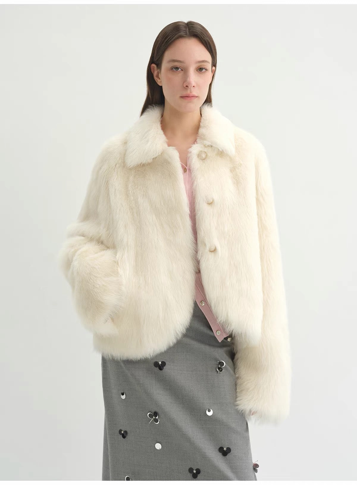 Sheepskin coat