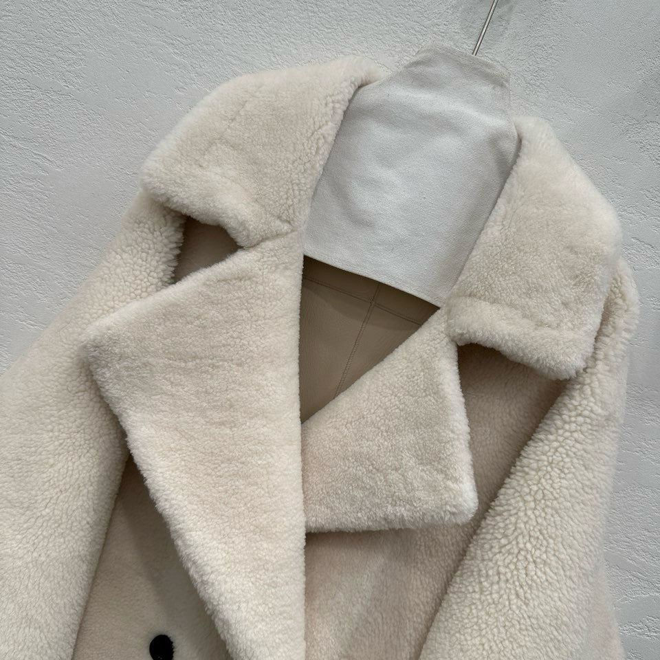 Sheepskin coat