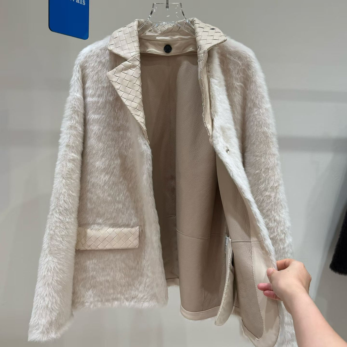 Sheepskin coat