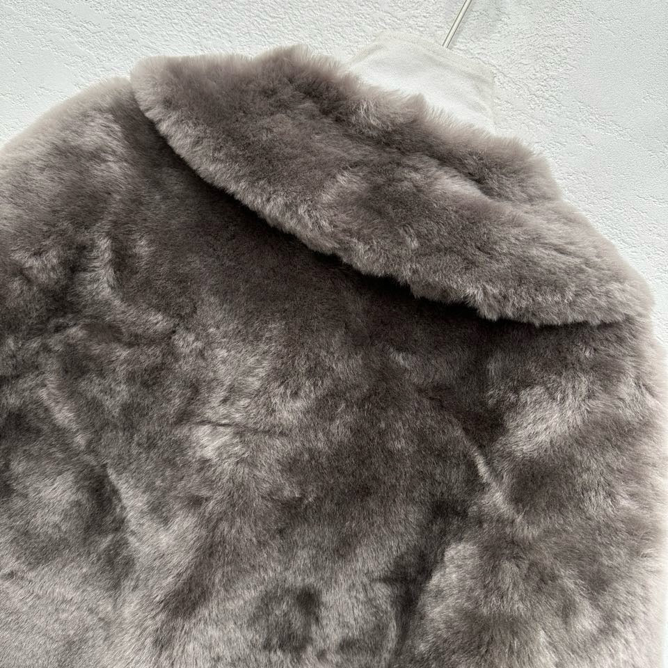 Sheepskin coat