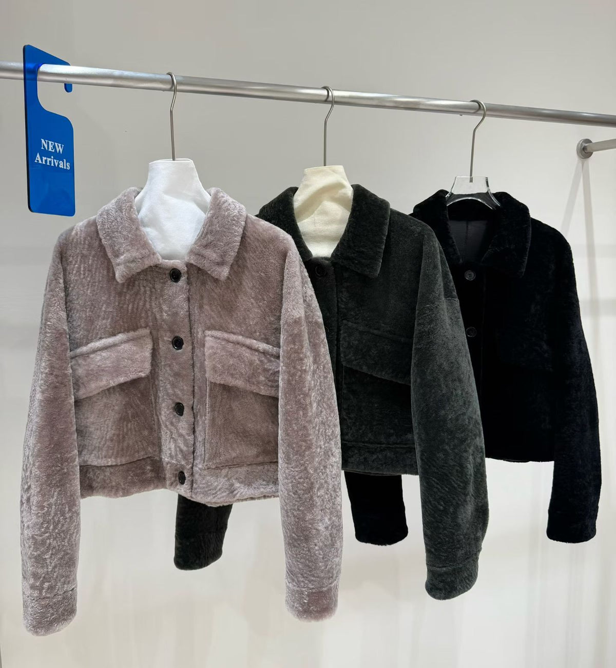 Sheepskin coat